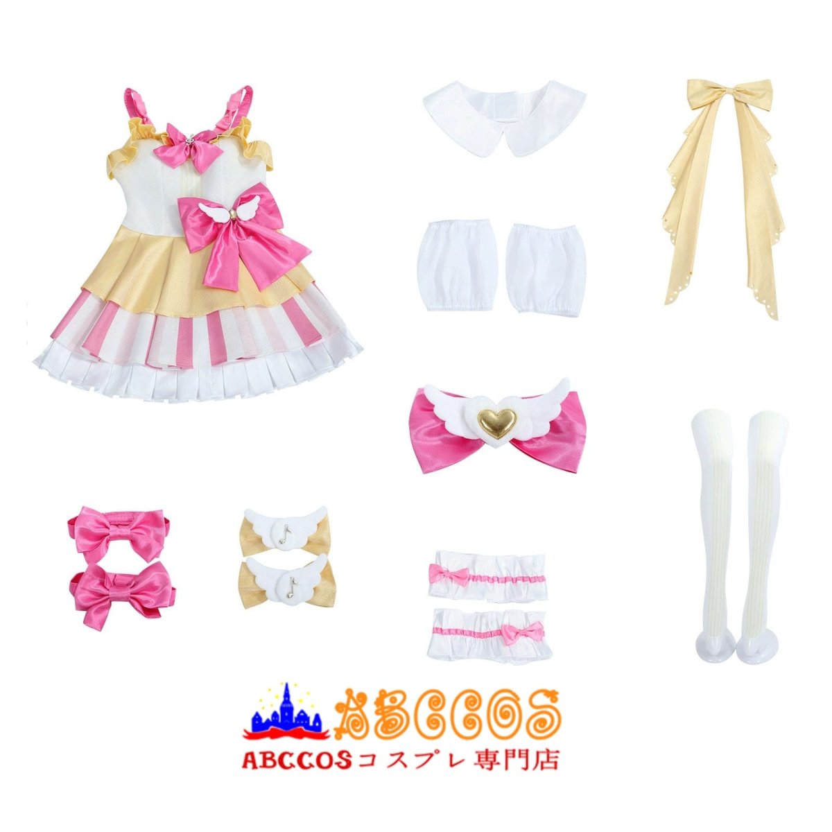 画像20: 【売り切れ即終】プリパラ Pripara 真中らぁら コスプレ衣装 abccos製「受注生産」 (20)