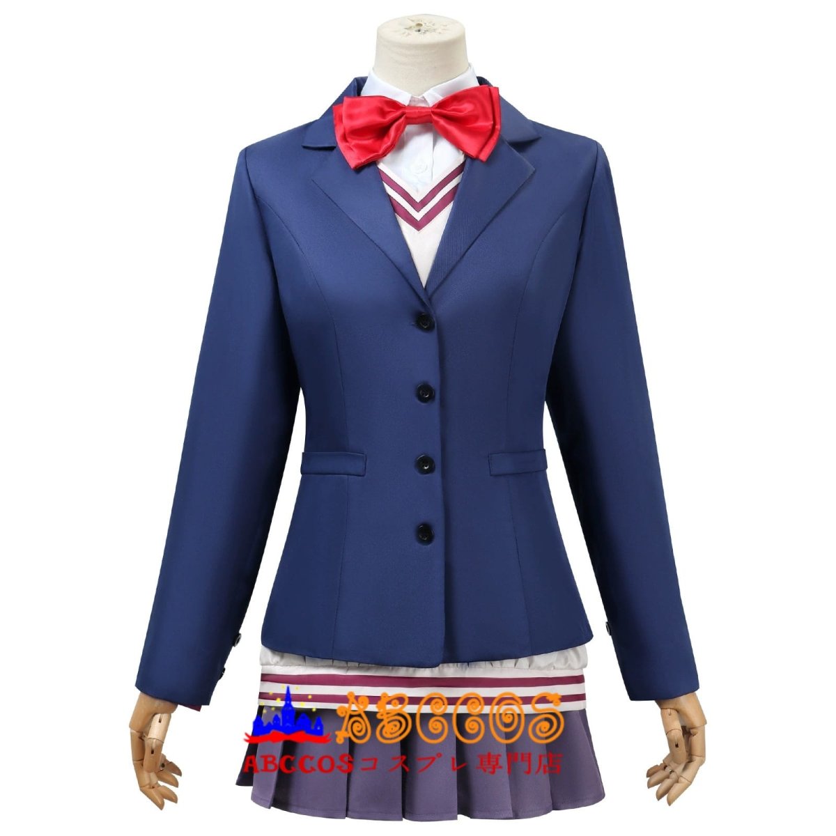 画像1: 【売り切れ即終】ンダダン DAN DA DAN モモ／綾瀬 桃（あやせ もも）白鳥 愛羅（しらとり あいら）コスプレ衣装 abccos製「受注生産」 (1)