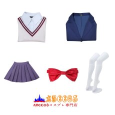 画像17: 【売り切れ即終】ンダダン DAN DA DAN モモ／綾瀬 桃（あやせ もも）白鳥 愛羅（しらとり あいら）コスプレ衣装 abccos製「受注生産」 (17)