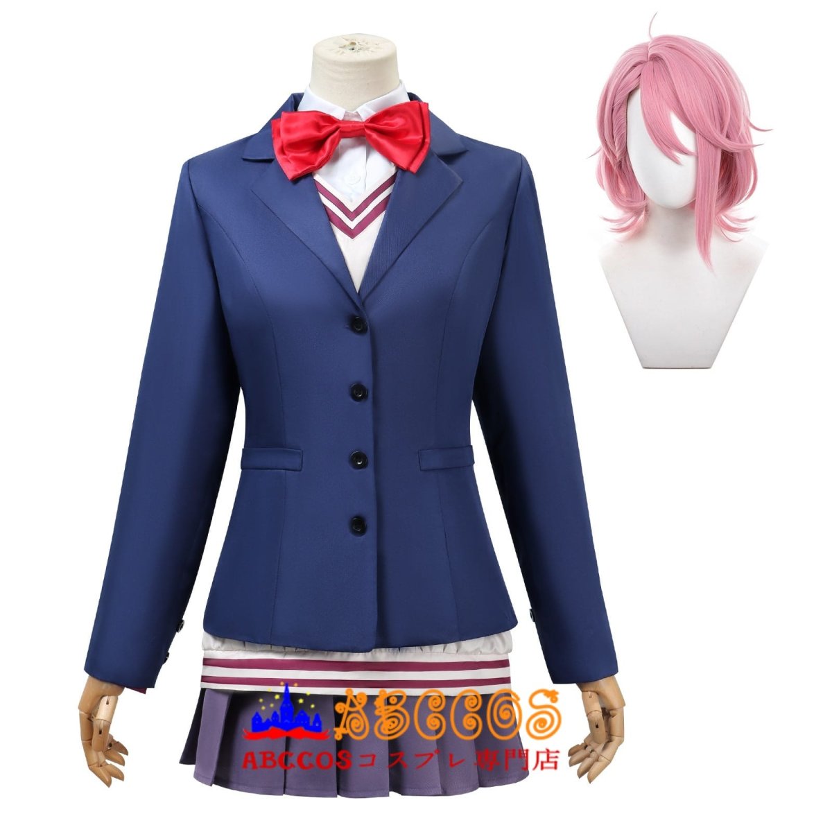 画像8: 【売り切れ即終】ンダダン DAN DA DAN モモ／綾瀬 桃（あやせ もも）白鳥 愛羅（しらとり あいら）コスプレ衣装 abccos製「受注生産」 (8)