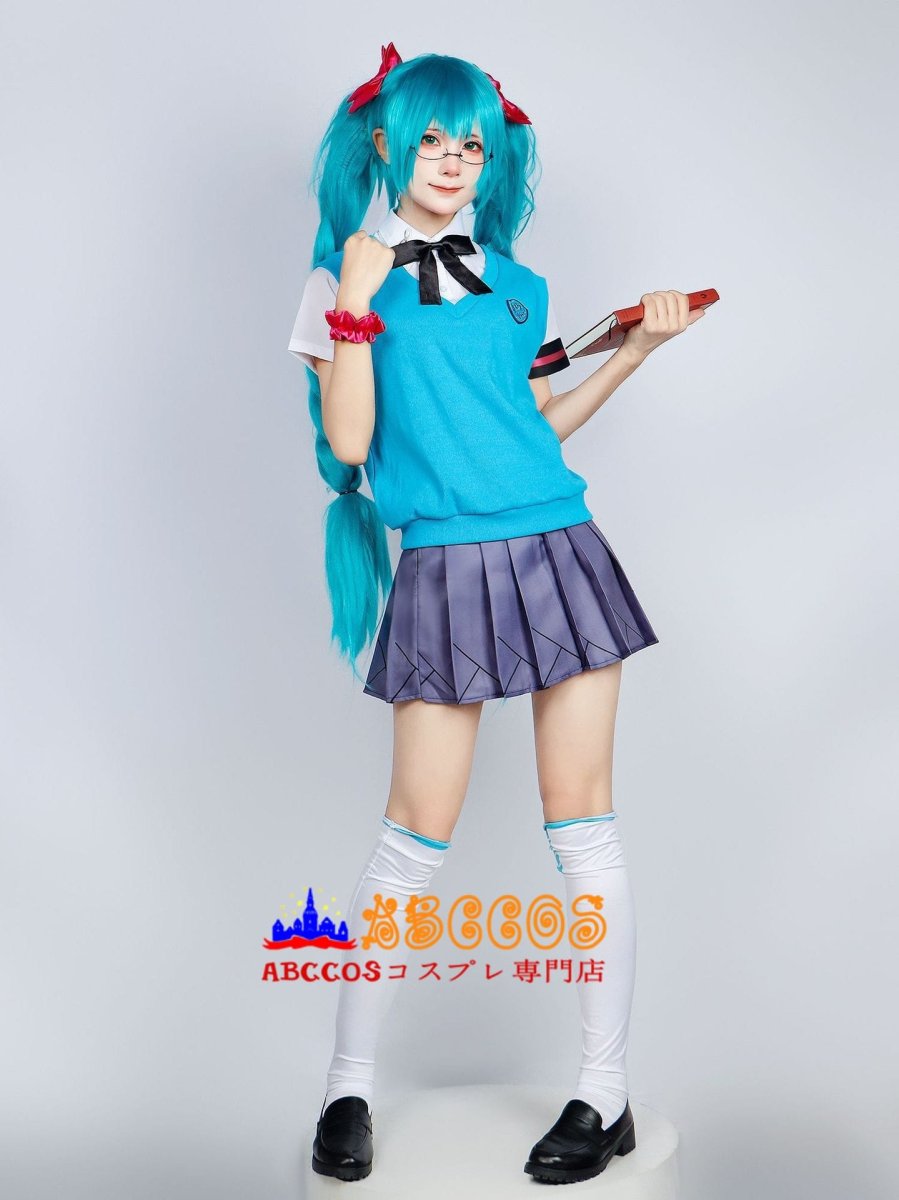 画像4: 【売り切れ即終】VOCALOID 初音ミク十六周年 16th Anniversary JK制服 コスプレ衣装 abccos製「受注生産」 (4)