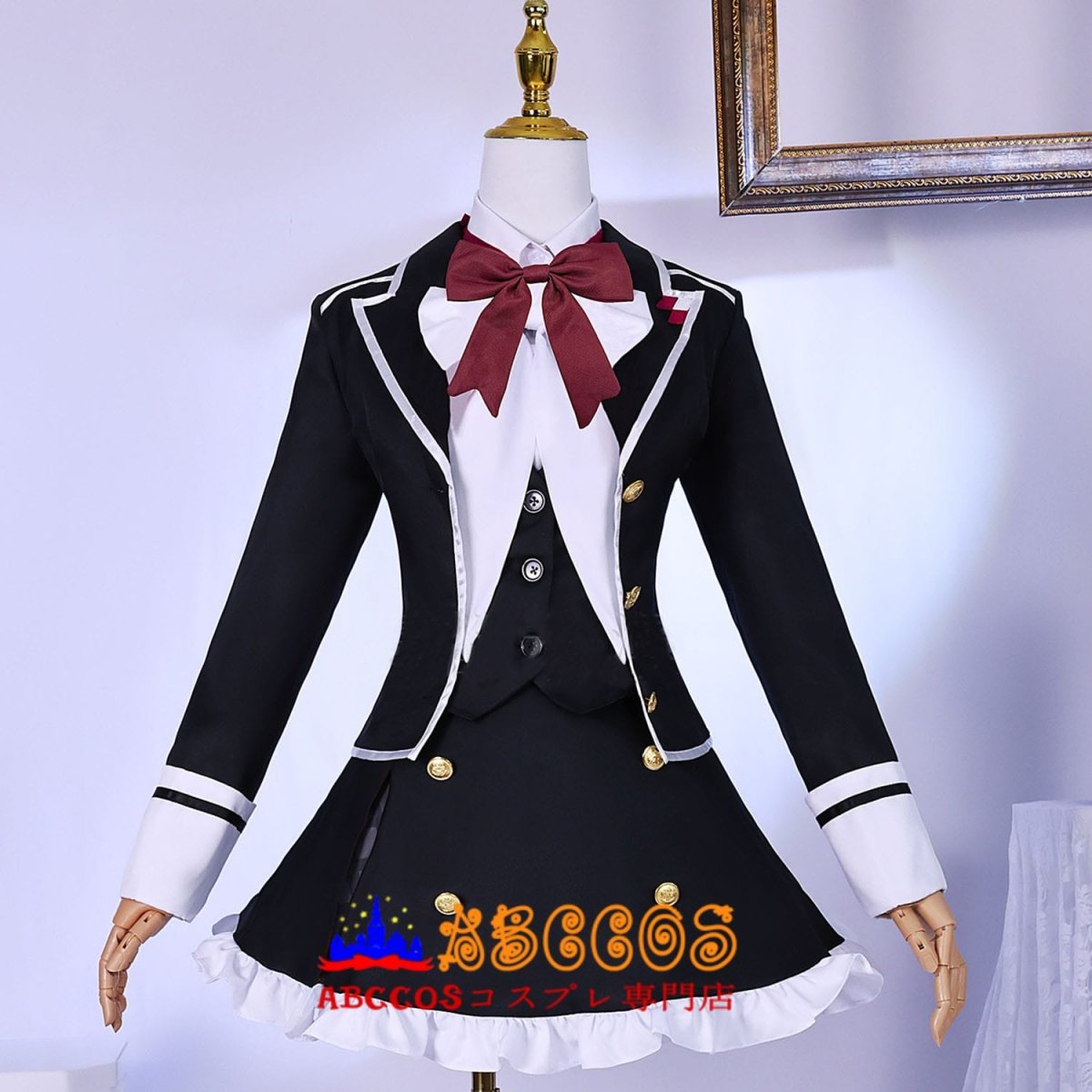 画像2: 【売り切れ即終】ディアボリックラヴァーズ DIABOLIK LOVERS 小森ユイ コスプレ衣装 abccos製「受注生産」 (2)