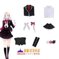 画像9: 【売り切れ即終】ディアボリックラヴァーズ DIABOLIK LOVERS 小森ユイ コスプレ衣装 abccos製「受注生産」 (9)