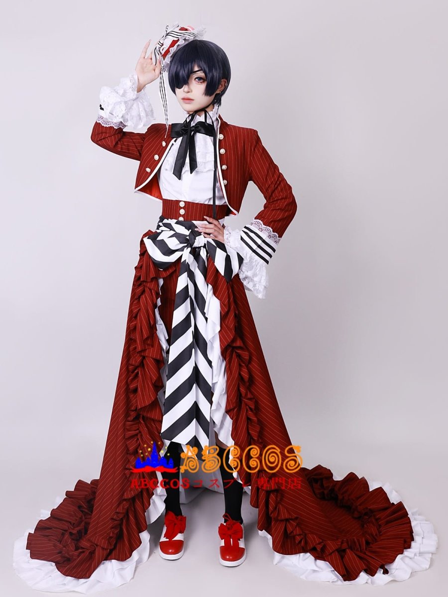 画像2: 【売り切れ即終】黒執事 Black Butler シエル·ファントムハイヴ コスプレ衣装 abccos製「受注生産」 (2)