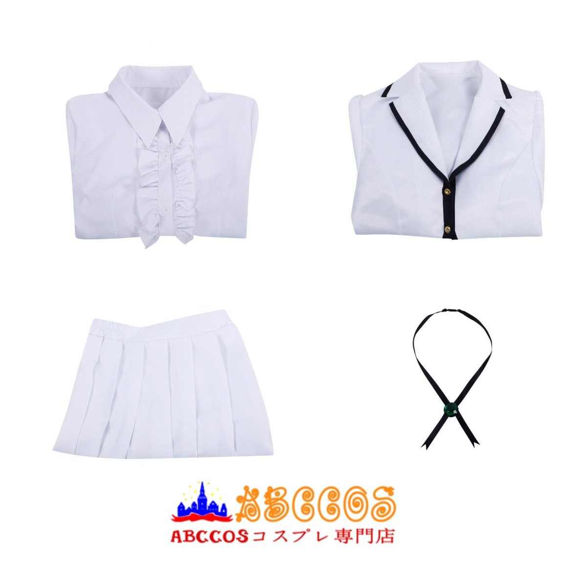 画像19: 【売り切れ即終】ロックは淑女の嗜みでして Rock Is a Lady's Modesty リリー / 鈴ノ宮 りりさ オト / 黒鉄 音羽 コスプレ衣装 abccos製 「受注生産」 (19)