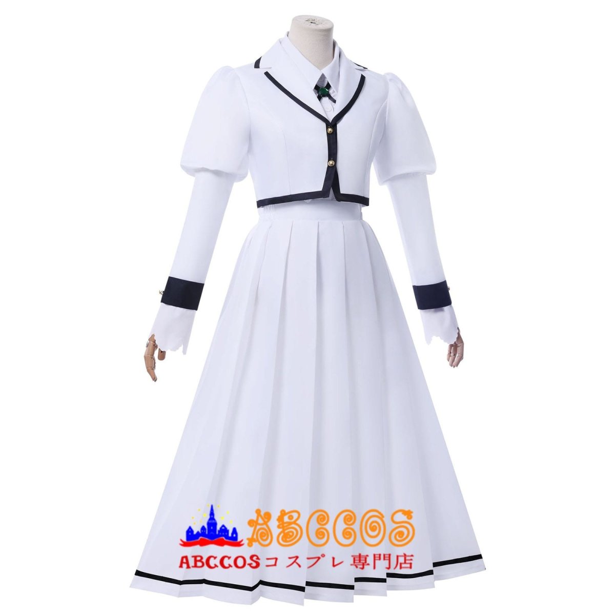 画像2: 【売り切れ即終】ロックは淑女の嗜みでして Rock Is a Lady's Modesty リリー / 鈴ノ宮 りりさ オト / 黒鉄 音羽 コスプレ衣装 abccos製 「受注生産」 (2)