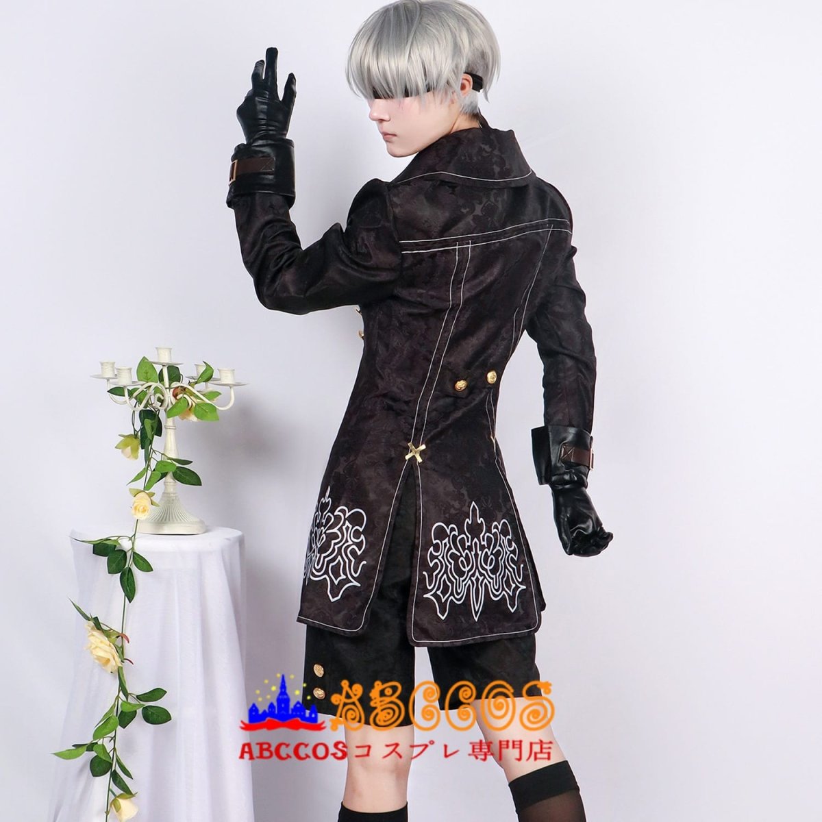 画像4: 【売り切れ即終】ニーア オートマタ ヨルハ九号S型 9S コスプレ衣装 abccos製「受注生産」 (4)