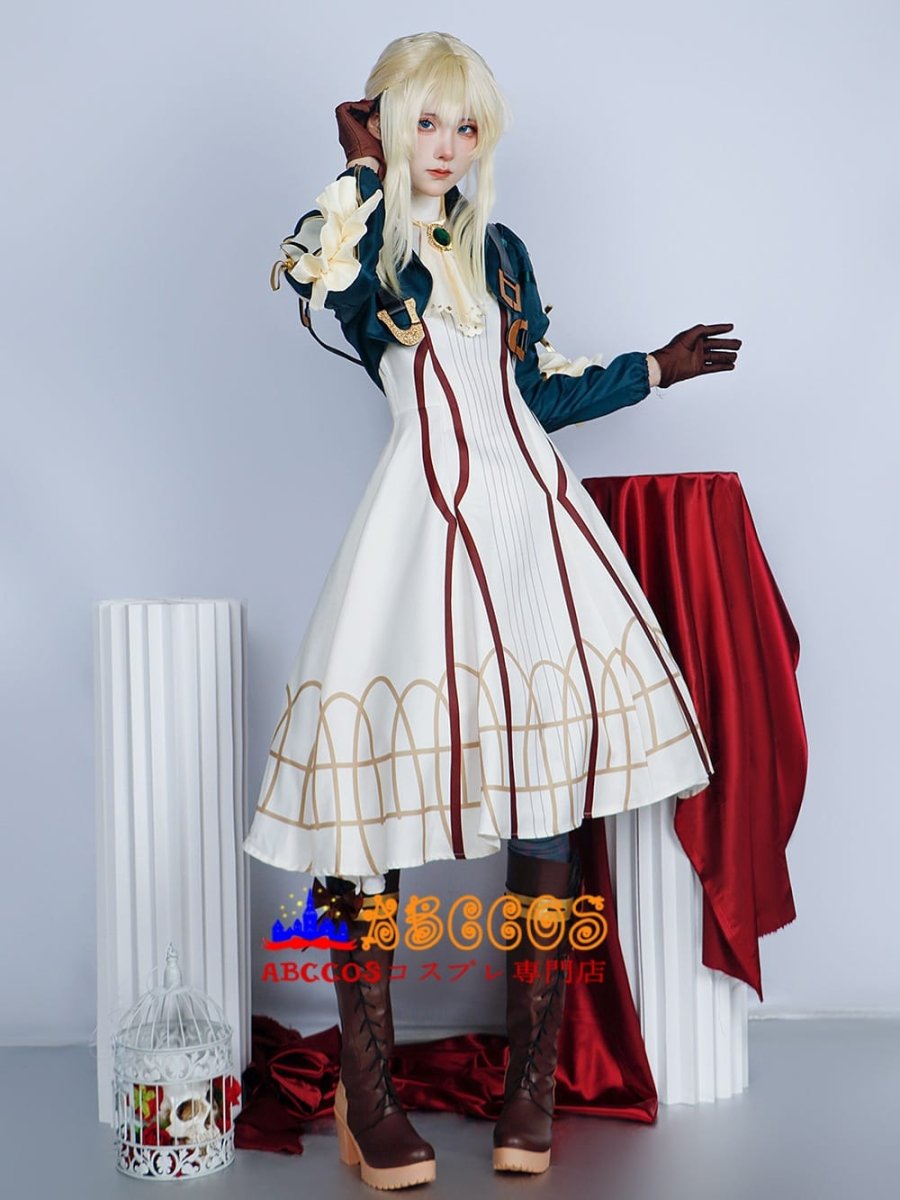 画像10: 【売り切れ即終】Violet Evergarden ヴァイオレット・エヴァーガーデン コスプレ衣装 abccos製「受注生産」 (10)