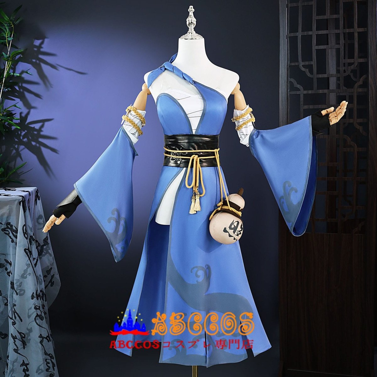 画像2: 【売り切れ即終】NARUTO -ナルト- 照美 メイ(テルミー メイ)コスプレ衣装 abccos製「受注生産」 (2)