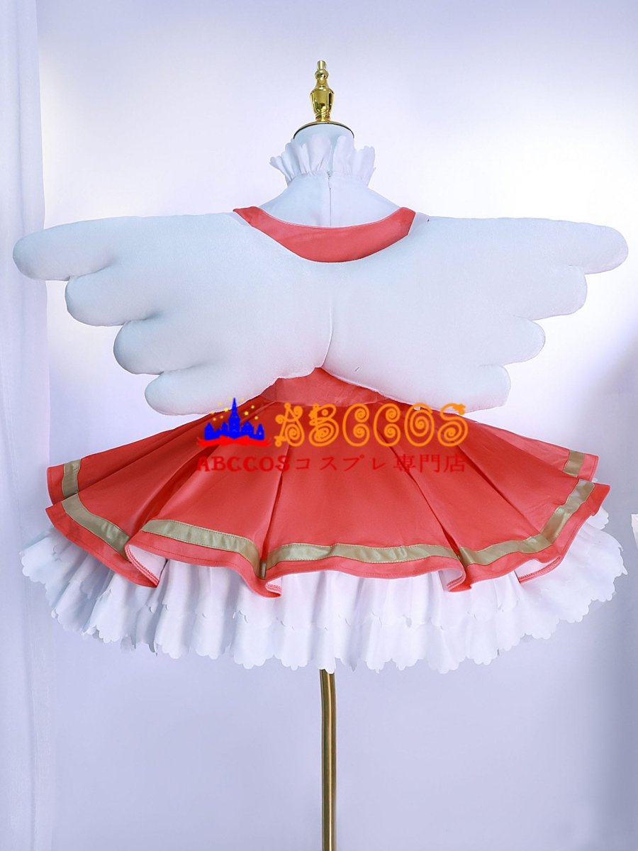 画像4: 【売り切れ即終】カードキャプターさくら 木之本 桜 コスプレ衣装 abccos製 「受注生産」 (4)