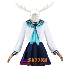 画像1: 【売り切れ即終】しかのこのこのここしたんたん 鹿乃子のこ コスプレ衣装 abccos製 「受注生産」 (1)