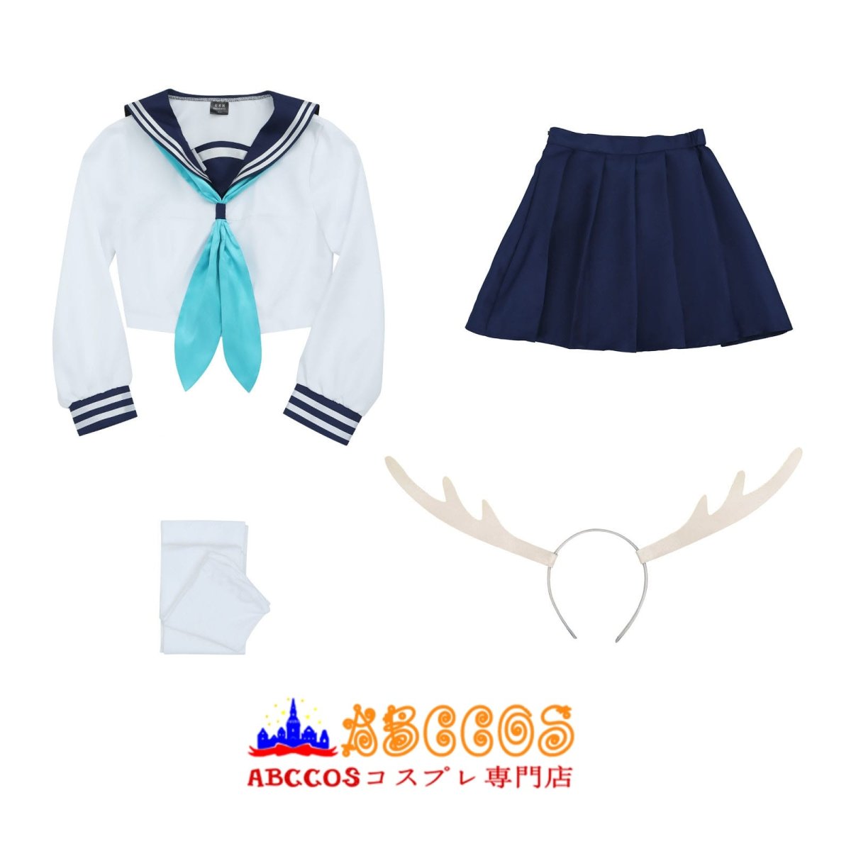 画像19: 【売り切れ即終】しかのこのこのここしたんたん 鹿乃子のこ コスプレ衣装 abccos製 「受注生産」 (19)