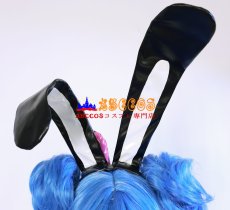 画像14: 【売り切れ即終】バーチャル Virtual バニーガール Bunny Girl ブルー/ブラック コスプレ衣装 abccos製 「受注生産」 (14)