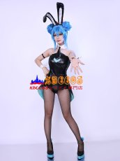 画像9: 【売り切れ即終】バーチャル Virtual バニーガール Bunny Girl ブルー/ブラック コスプレ衣装 abccos製 「受注生産」 (9)