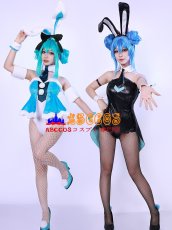画像10: 【売り切れ即終】バーチャル Virtual バニーガール Bunny Girl ブルー/ブラック コスプレ衣装 abccos製 「受注生産」 (10)
