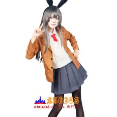 画像1: 【売り切れ即終】青春ブタ野郎はバニーガール先輩の夢を見ない 桜島麻衣さくらじま まい）コスプレ衣装 abccos製「受注生産」 (1)