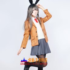 画像2: 【売り切れ即終】青春ブタ野郎はバニーガール先輩の夢を見ない 桜島麻衣さくらじま まい）コスプレ衣装 abccos製「受注生産」 (2)
