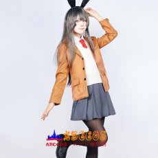 画像4: 【売り切れ即終】青春ブタ野郎はバニーガール先輩の夢を見ない 桜島麻衣さくらじま まい）コスプレ衣装 abccos製「受注生産」 (4)