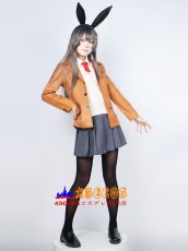 画像6: 【売り切れ即終】青春ブタ野郎はバニーガール先輩の夢を見ない 桜島麻衣さくらじま まい）コスプレ衣装 abccos製「受注生産」 (6)