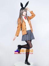 画像7: 【売り切れ即終】青春ブタ野郎はバニーガール先輩の夢を見ない 桜島麻衣さくらじま まい）コスプレ衣装 abccos製「受注生産」 (7)