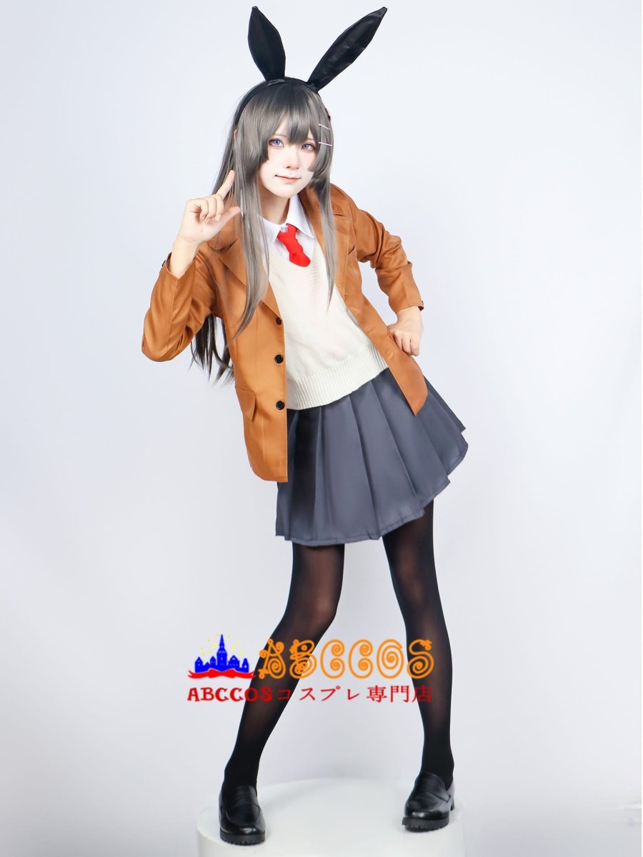 画像8: 【売り切れ即終】青春ブタ野郎はバニーガール先輩の夢を見ない 桜島麻衣さくらじま まい)コスプレ衣装 abccos製「受注生産」 (8)