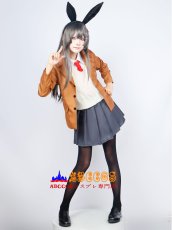画像8: 【売り切れ即終】青春ブタ野郎はバニーガール先輩の夢を見ない 桜島麻衣さくらじま まい）コスプレ衣装 abccos製「受注生産」 (8)
