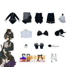 画像15: 【売り切れ即終】Black Butler 黒執事 ジーグリンデ・ザリヴァン コスプレ衣装 abccos製「受注生産」 (15)