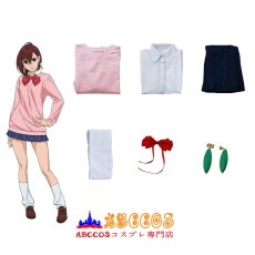 画像10: 【売り切れ即終】ンダダン DAN DA DAN モモ／綾瀬 桃（あやせ もも）オカルン／高倉 健（たかくら けん）コスプレ衣装 abccos製「受注生産」 (10)