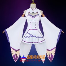 画像2: 【売り切れ即終】Re：ゼロから始める異世界生活 エミリア Emilia コスプレ衣装 abccos製 「受注生産」 (2)