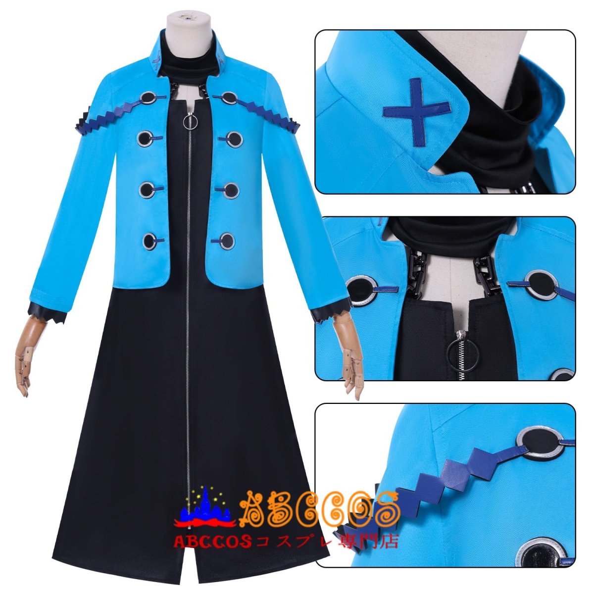 画像4: 【売り切れ即終】VIRGIN PUNK ヴァージン・パンク 神氷羽舞 コスプレ衣装 abccos製「受注生産」 (4)