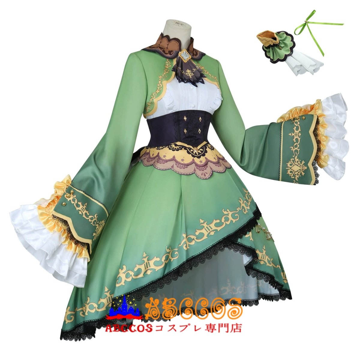 画像2: 【売り切れ即終】ウマ娘 プリティーダービー サトノダイヤモンド コスプレ衣装 abccos製「受注生産」 (2)