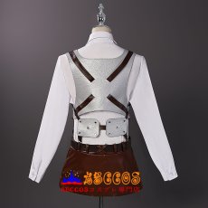 画像12: 【売り切れ即終】進撃の巨人 調査兵団 エレン·イェーガー/ミカサ·アッカーマン/リヴァイ·アッカーマン/アルミン·アルレルト/ハンジ·ゾエ コスプレ衣装 abccos製「受注生産」 (12)