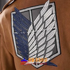 画像13: 【売り切れ即終】進撃の巨人 調査兵団 エレン·イェーガー/ミカサ·アッカーマン/リヴァイ·アッカーマン/アルミン·アルレルト/ハンジ·ゾエ コスプレ衣装 abccos製「受注生産」 (13)