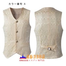 画像1: 中世レトロ イギリス風 ベスト コスプレ衣装 abccos製 「受注生産」 (1)