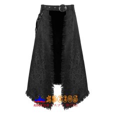 画像1: 中世レトロ 暗黒系 パンク風 ロングスカート コスプレ衣装 abccos製 「受注生産」 (1)