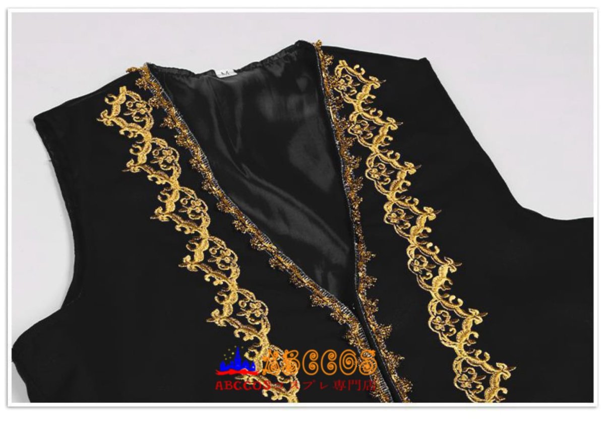 画像3: 中世レトロ風 ベスト 王子様 欧米風 コスプレ衣装 abccos製 「受注生産」 (3)