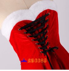 画像5: クリスマス 中世レトロ風 パーティー衣装 ワンピース 手袋 コスプレ衣装 abccos製 「受注生産」 (5)