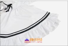 画像12: ゴスロリ風 可愛い ワンピース メイド服 コスプレ衣装 abccos製 「受注生産」 (12)