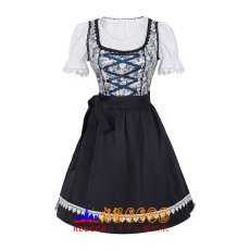 画像1: ビール祭り 中世レトロ風 ショードレス メイド服 コスプレ衣装 abccos製 「受注生産」 (1)