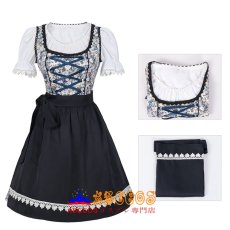 画像11: ビール祭り 中世レトロ風 ショードレス メイド服 コスプレ衣装 abccos製 「受注生産」 (11)
