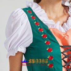画像8: ビール祭り 中世レトロ風 ガール メイド服 コスプレ衣装 abccos製 「受注生産」 (8)