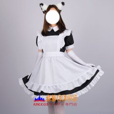 画像17: 中世レトロ風 ステージ衣装 ゴスロリ風 ワンピース メイド服 コスプレ衣装 abccos製 「受注生産」 (17)