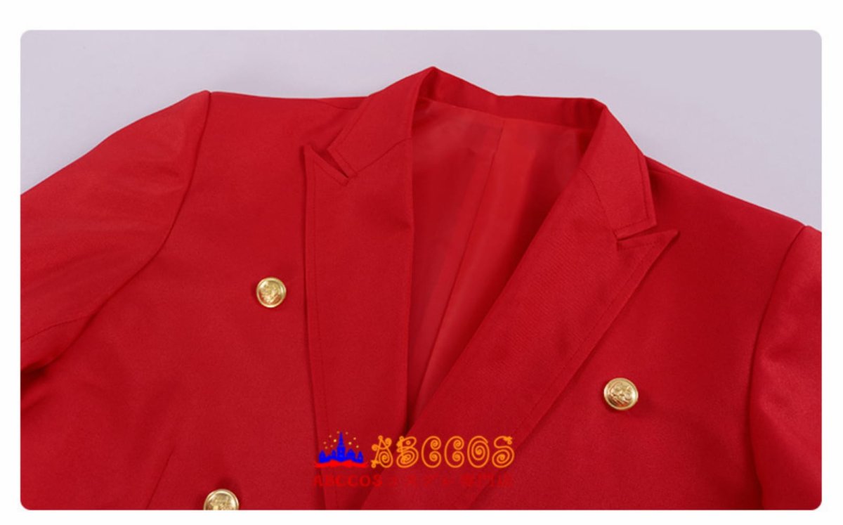 画像5: 中世レトロ イギリス風 タキシード着 レッド コート着 コスプレ衣装 abccos製 「受注生産」 (5)