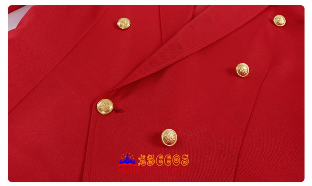 画像6: 中世レトロ イギリス風 タキシード着 レッド コート着 コスプレ衣装 abccos製 「受注生産」 (6)