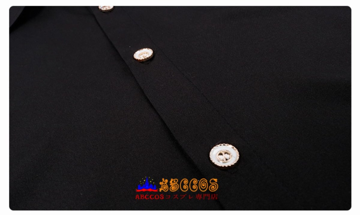 画像6: ハロウィン 中世レトロ イギリス風 ブラック 高品質  コート着 コスプレ衣装 abccos製 「受注生産」 (6)