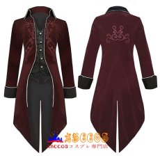 画像15: 中世レトロ イギリス風 タキシード着 ハロウィン コート着 コスプレ衣装 abccos製 「受注生産」 (15)