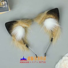画像2: アニメイベント COSステージパフォーマンス アークナイツ オペレーター プロメテウスのシシキミみワンEーダN 獅子耳ヘッドバンド KCしっかりアクセサリーセット コスプレ道具 abccos製 「受注生産」 (2)