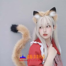 画像5: アニメイベント COSステージパフォーマンス アークナイツ オペレーター プロメテウスのシシキミみワンEーダN 獅子耳ヘッドバンド KCしっかりアクセサリーセット コスプレ道具 abccos製 「受注生産」 (5)