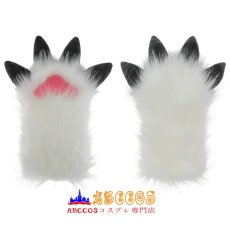 画像1: 手作り コスプレかわいいモエ系ファーシュート 動物の小道具 カートゥーンドラゴンクロー 獣の爪手袋 コスプレ道具 abccos製 「受注生産」 (1)