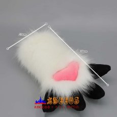 画像7: 手作り コスプレかわいいモエ系ファーシュート 動物の小道具 カートゥーンドラゴンクロー 獣の爪手袋 コスプレ道具 abccos製 「受注生産」 (7)